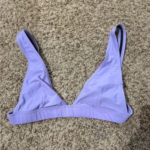 Nasty Gal Light Purple Triangle Bralette